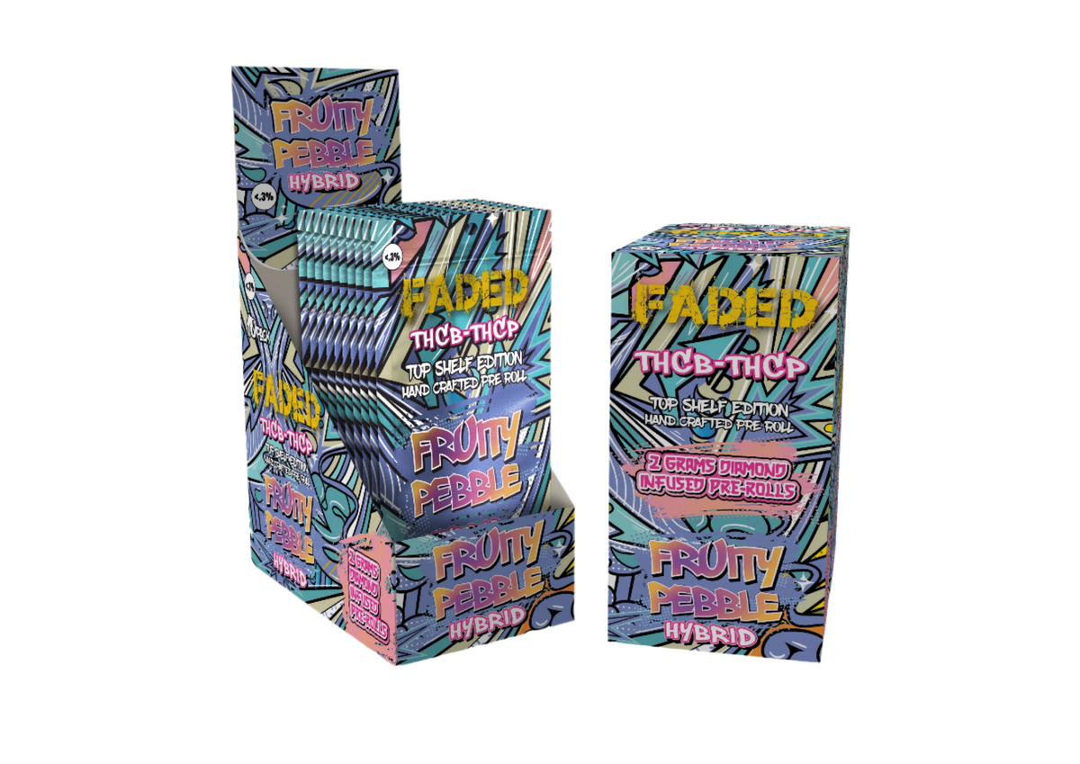 Faded Top Shelf Edition THC-B + THC-P 2GM Pre-rolls 5CT