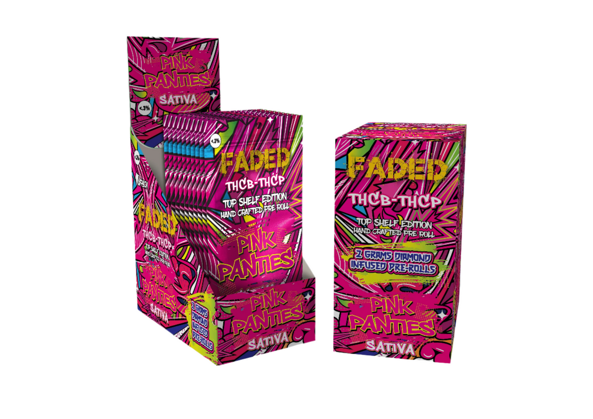 Faded Top Shelf Edition THC-B + THC-P 2GM Pre-rolls 5CT