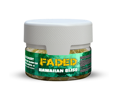 Faded Knock-Out Blend 2.0 THC-A + D9 Gummies 20Ct Jar | 20000MG Jar