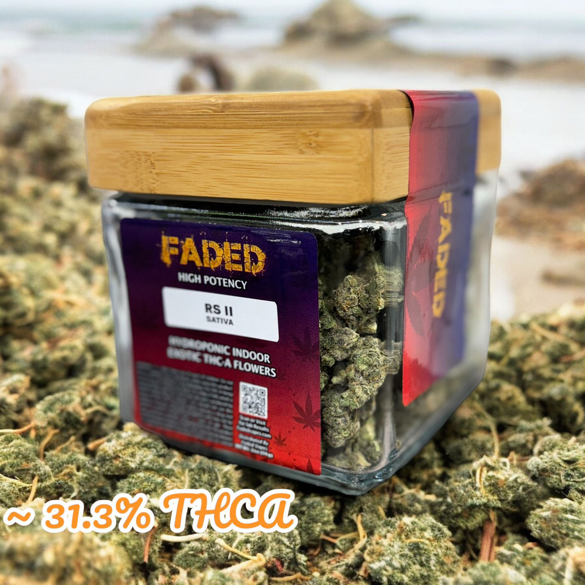 Faded Hydroponic Indoor Exotic THC-A Flower