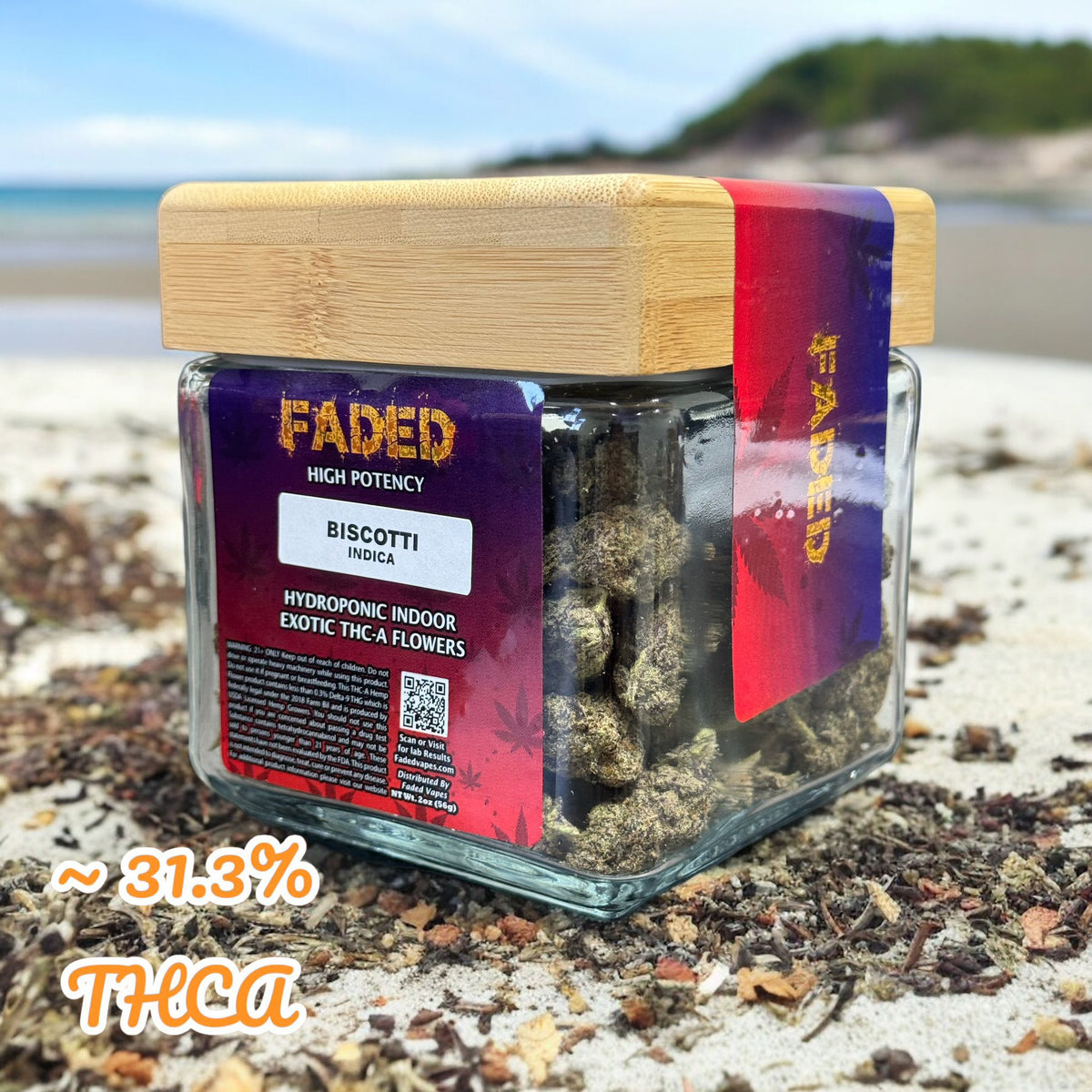 Faded Hydroponic Indoor Exotic THC-A Flower